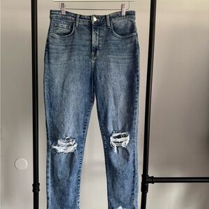 L'AGENCE High Line Distressed Skinny Jean